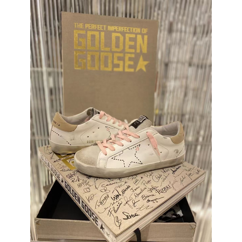golden goose S*per-star sneakers with white star