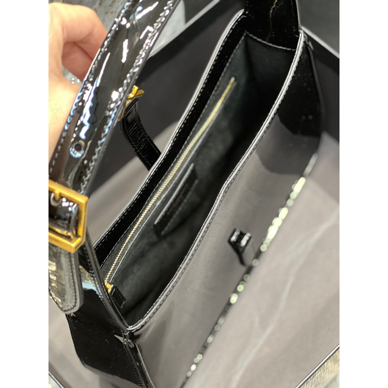 Saint Laurent Le 5A7 Stray Bag Black