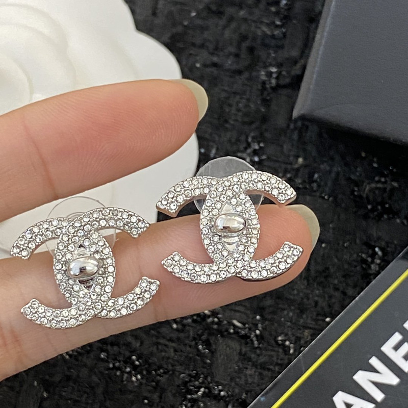 Ch*el earrings