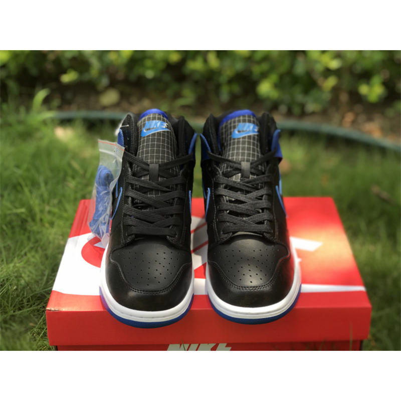 Nike Dunk High Blue Camo Sneakers
