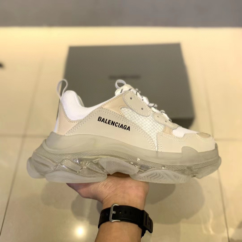 Ba*len*cia*ga triple s bubble sole sneakers