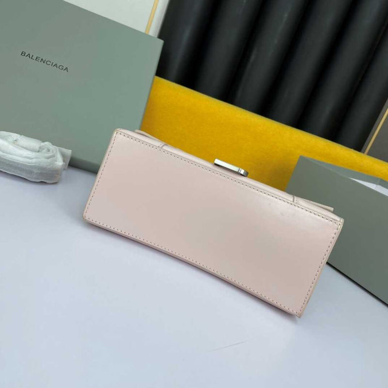 Ba*len*cia*ga hourglass xs tote pink