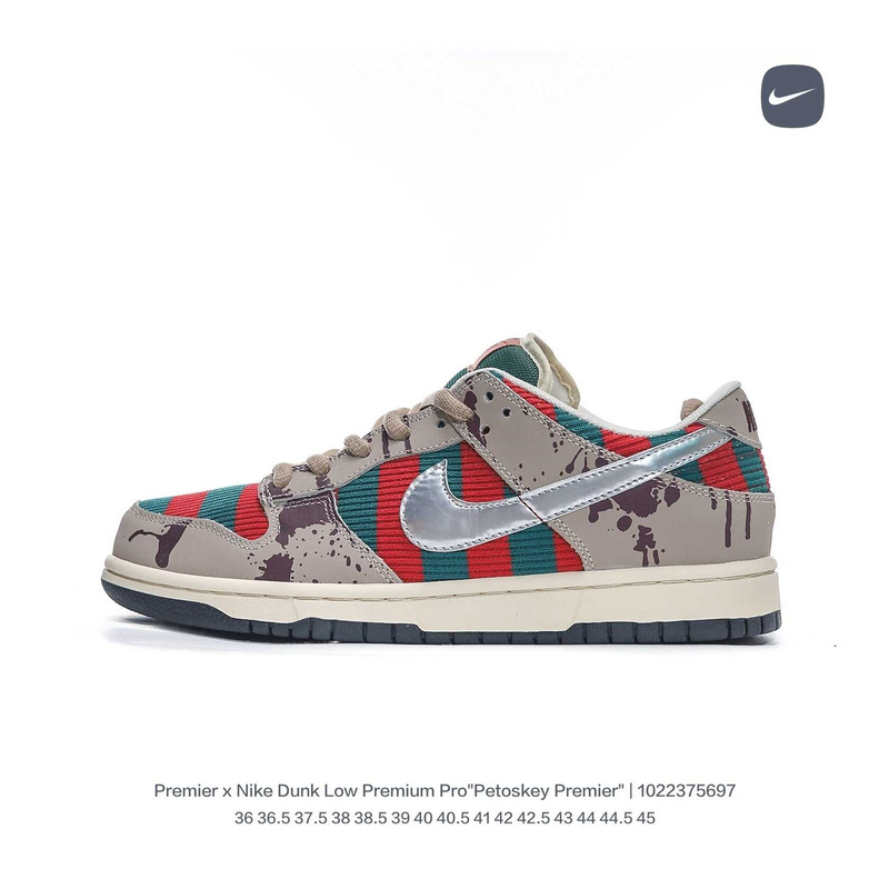 nike dunk low freddy krueger taupe Ch*0me