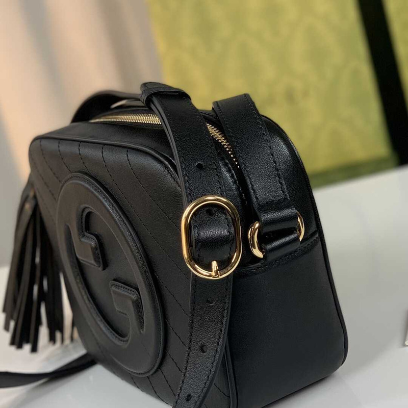 G*u*i blondie small shoulder bag black