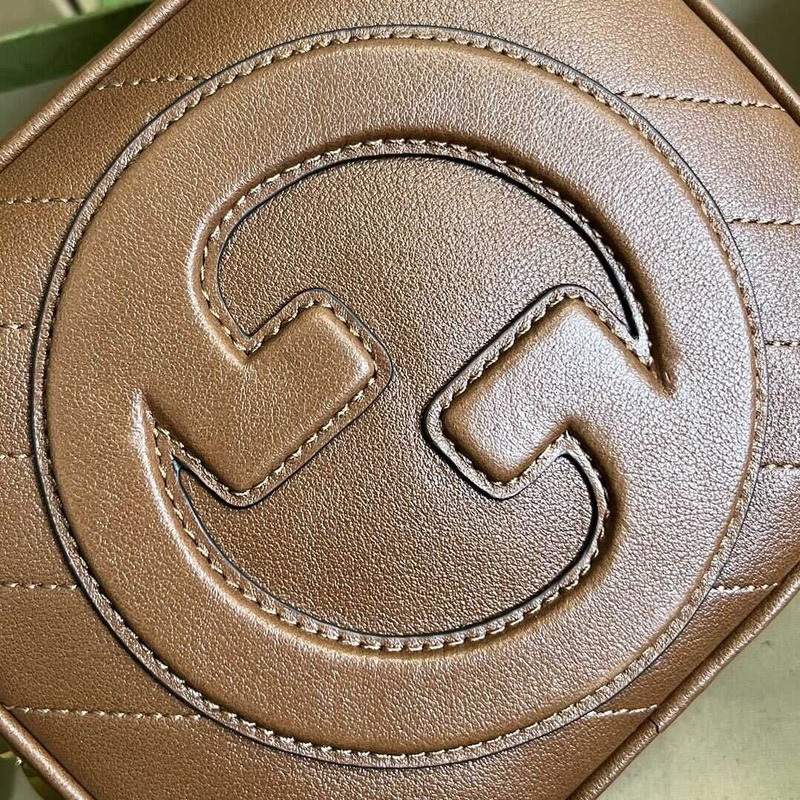 G*u*i blondie series handbag brown