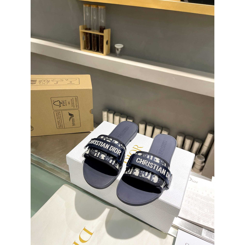 D*or evolution slides fabric with blue oblique