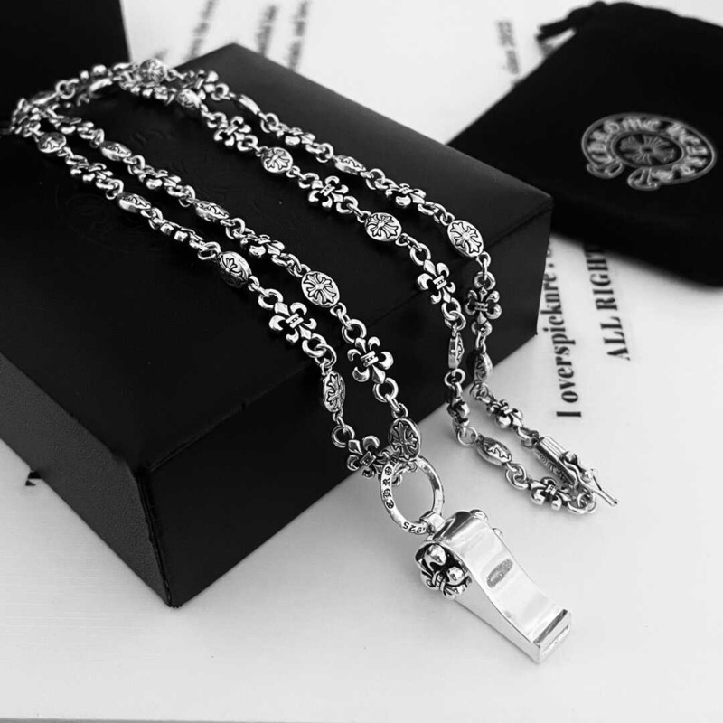 Ch*0me heart whistle pendant necklace