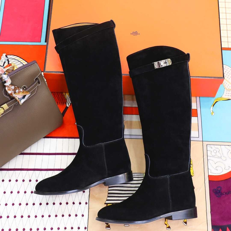 H**mes  faustine boot  black