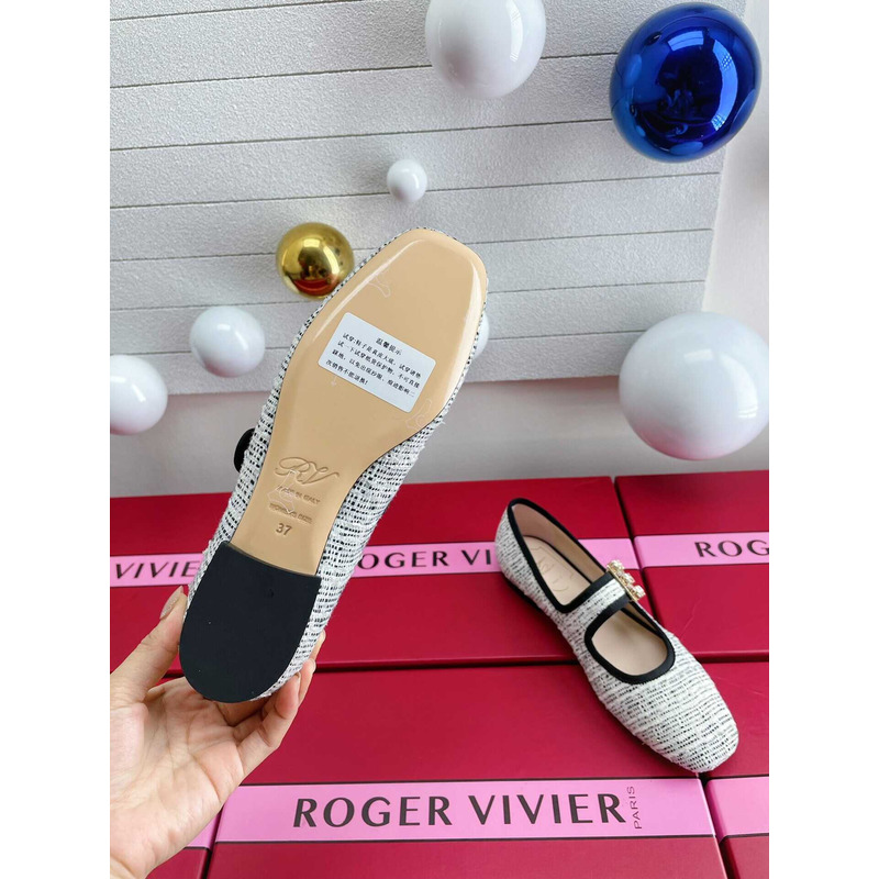 roger u1u1er très u1u1er babies ballet flats white
