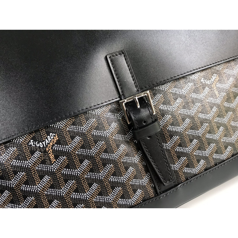Go*ard citadin messenger briefcase coated canvas black