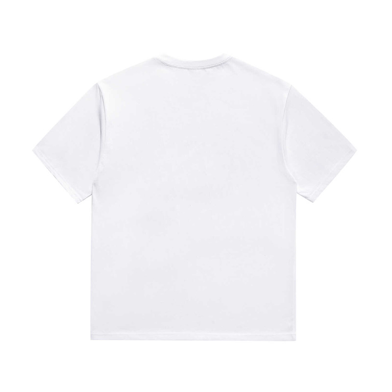 g*u*i & Ba*len*cia*ga cotton jersey t-shirt with g*u*i printed in white