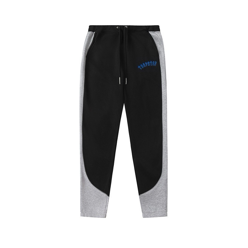 Trapstar Womens Irongate Arch Chenille Hooded Sweatsuit Black Blue Grey