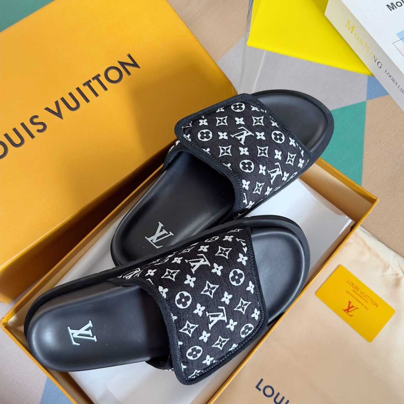 l**is V*t*n miami mule monogram black
