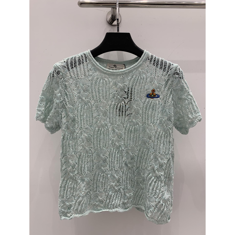 u1u1enne westwood knit top green