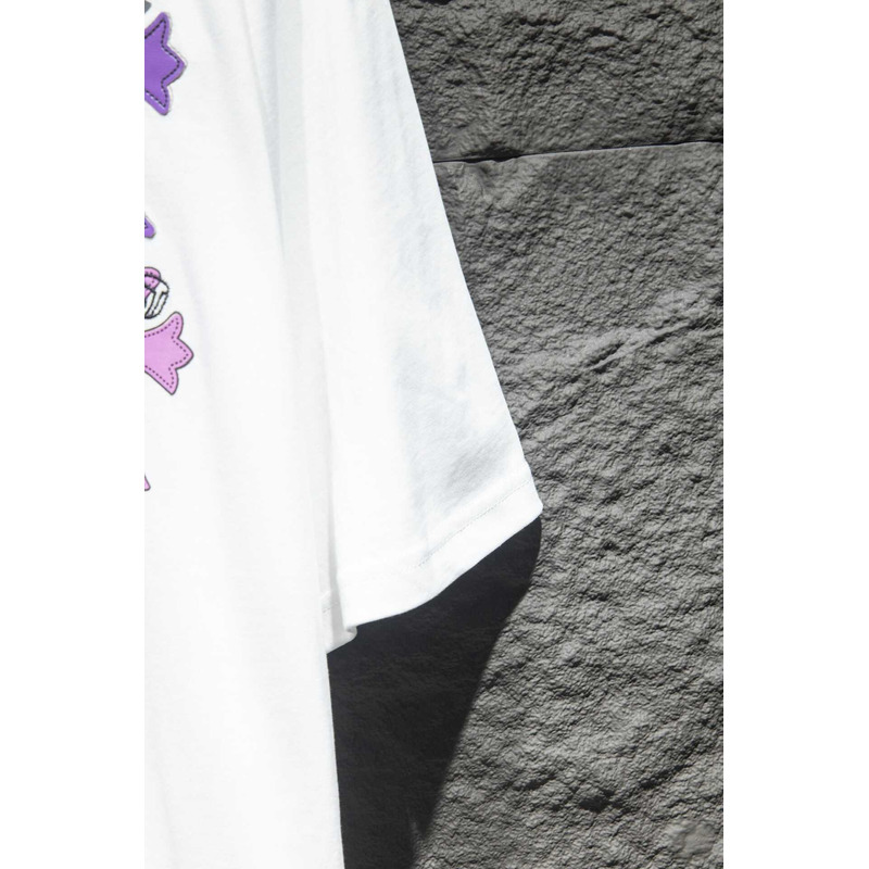 Ch*0me heart logo cotton t-shirt white