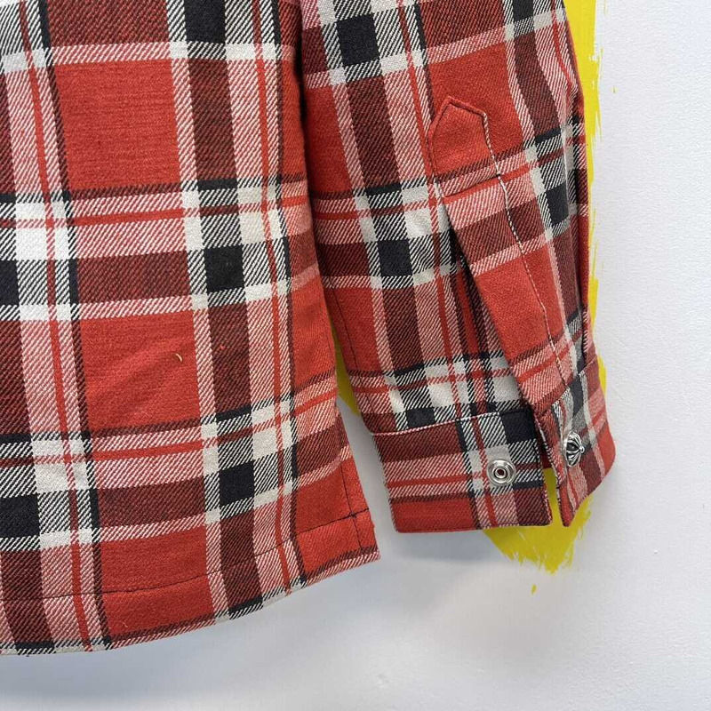 Ch*0me heart long sleeves shirts red