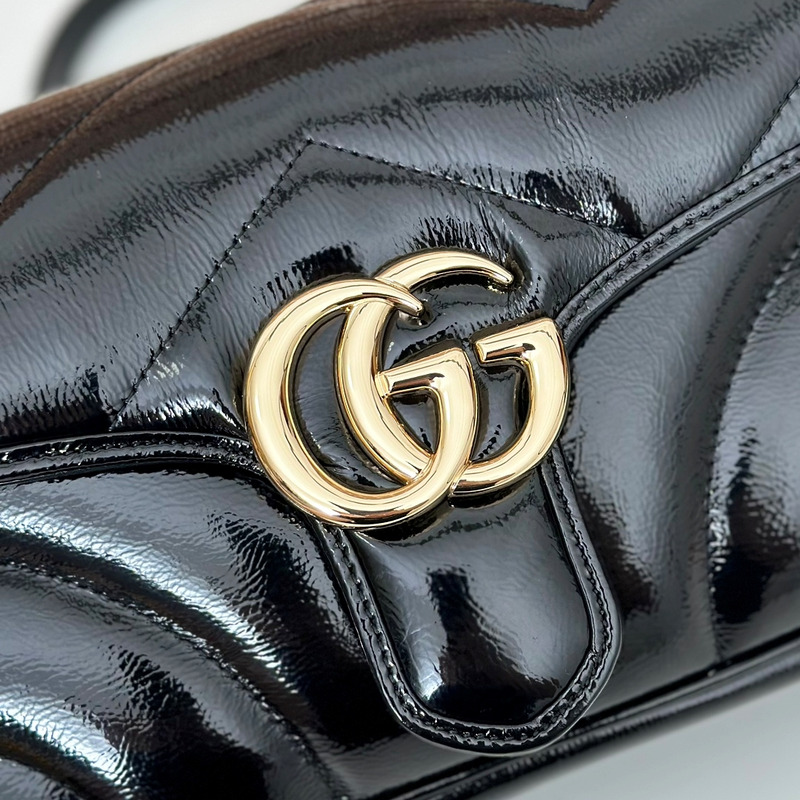 G*u*i gg marmont series small shoulder bag black