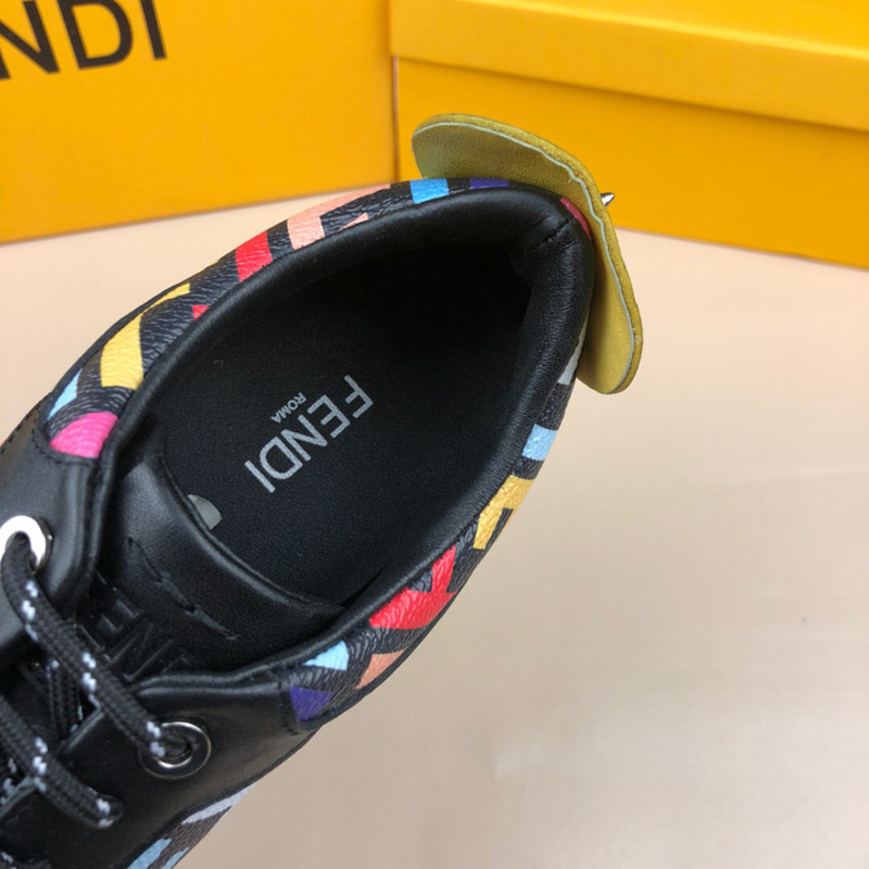 F**di multi-color ff logo training sneakers